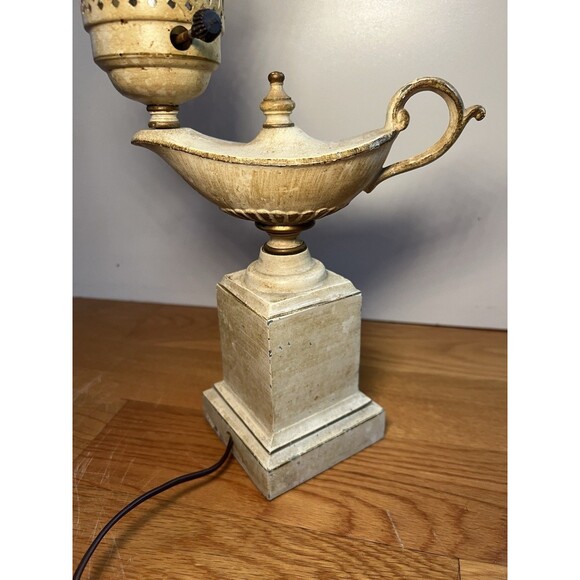 Vintage Aladdin Electric Magic Lamp Desk Accent Display 19” Height - Picture 4 of 7